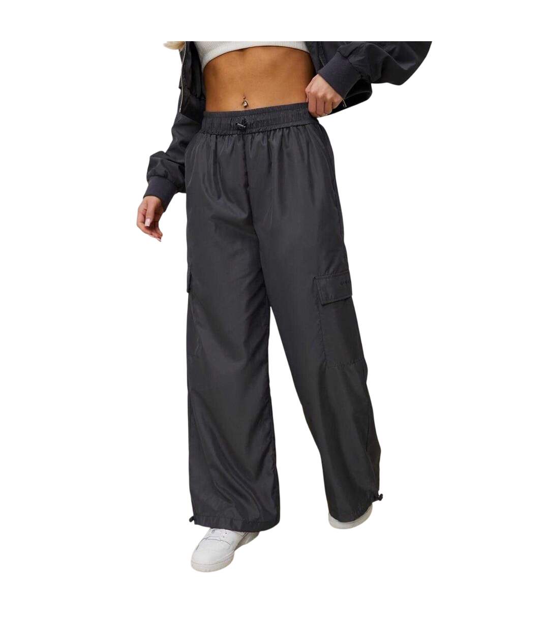 Pantalon De Combat Femme Anthracite Gym King-1
