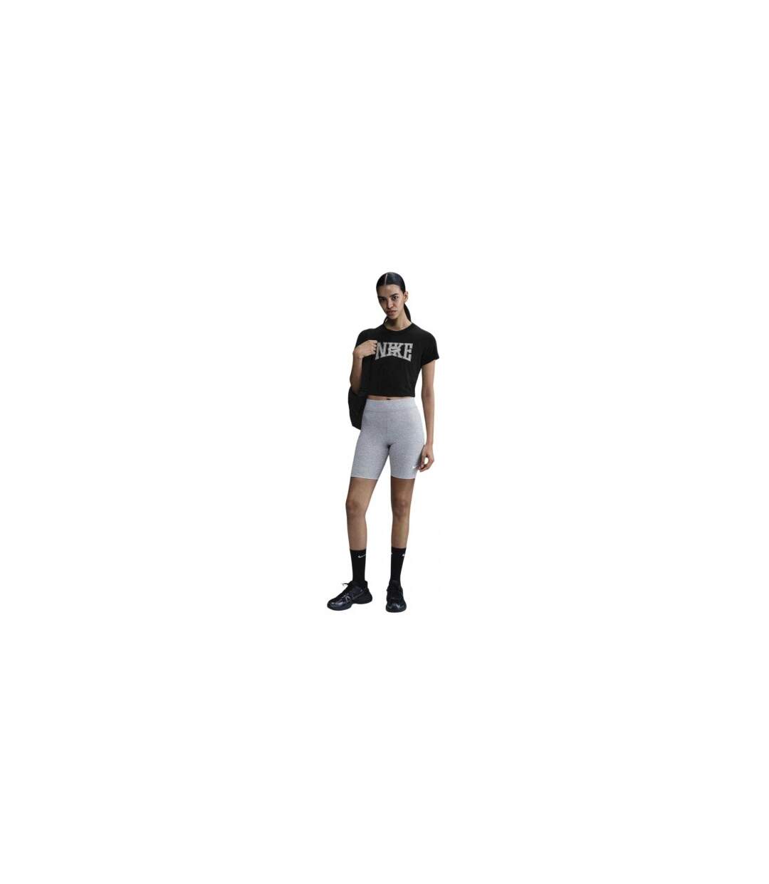 T-shirt Court Motif/style Imprimé Graphique Team Femme Noir Nike-1