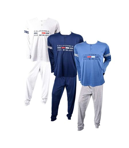 Pyjama Homme Long SWEET SECRET Z2849 CALIFORNIA GRIS