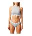 Brassière De Sport Femme Gris Chiné Lonsdale-2