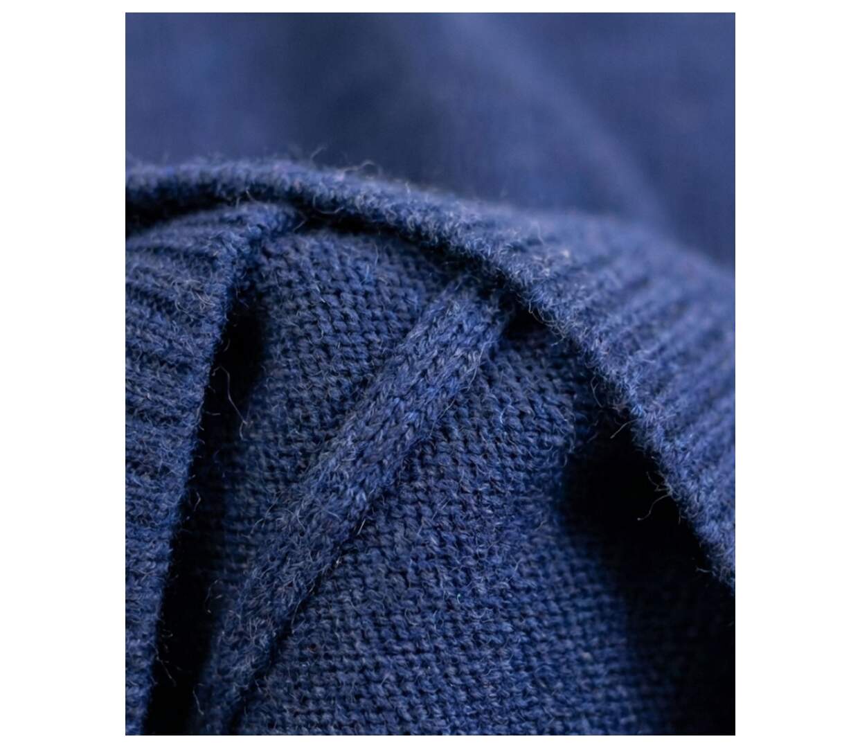 Pull col V avec laine PUL2004D-4