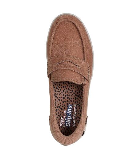 Baskets Femme Marron Clair Skechers