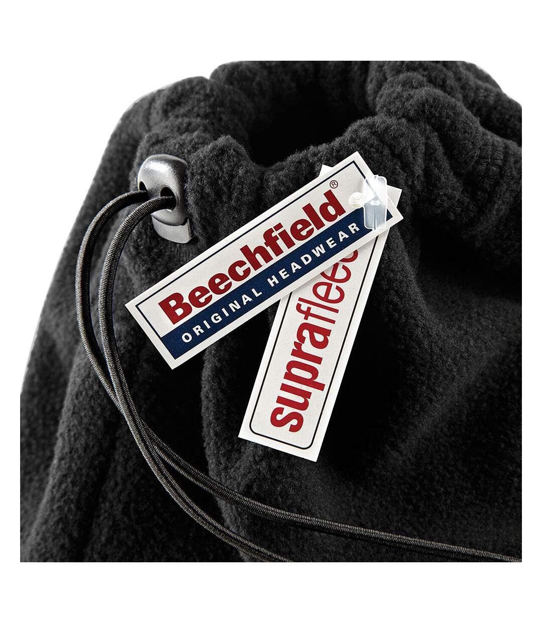 Bonnet Snood Adulte Unisexe Noir Beechfield-3