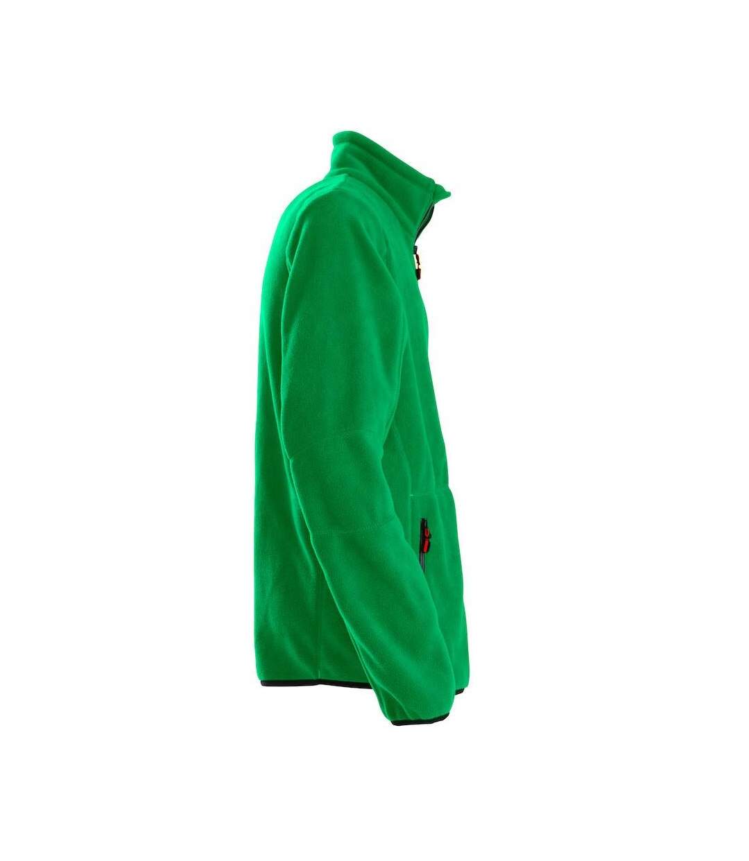 Mens Speedway Fleece Jacket Fresh Green Printer-3