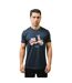Mens Aw24 Scooter Flag Big & Tall T-shirt Navy Lambretta-1