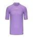 Haut De Bain Anti-irritation Motif/style Floral Femme Violet Gul-1