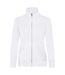 Womens/ladies Premium Sweat Jacket White Fruit Of The Loom-1