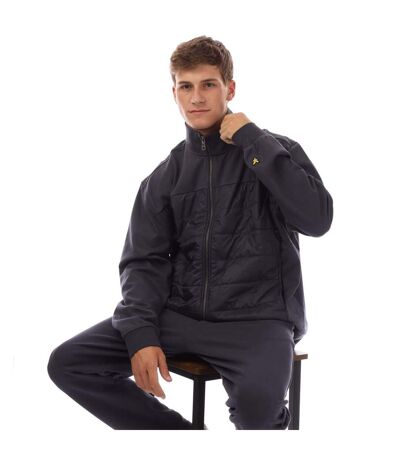 Blouson Aviateur Hybrid Homme Bleu Marine Lyle & Scott