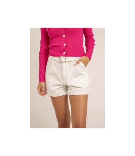 Short taille haute avec ceinture XABEILLE - Dona X Lisa