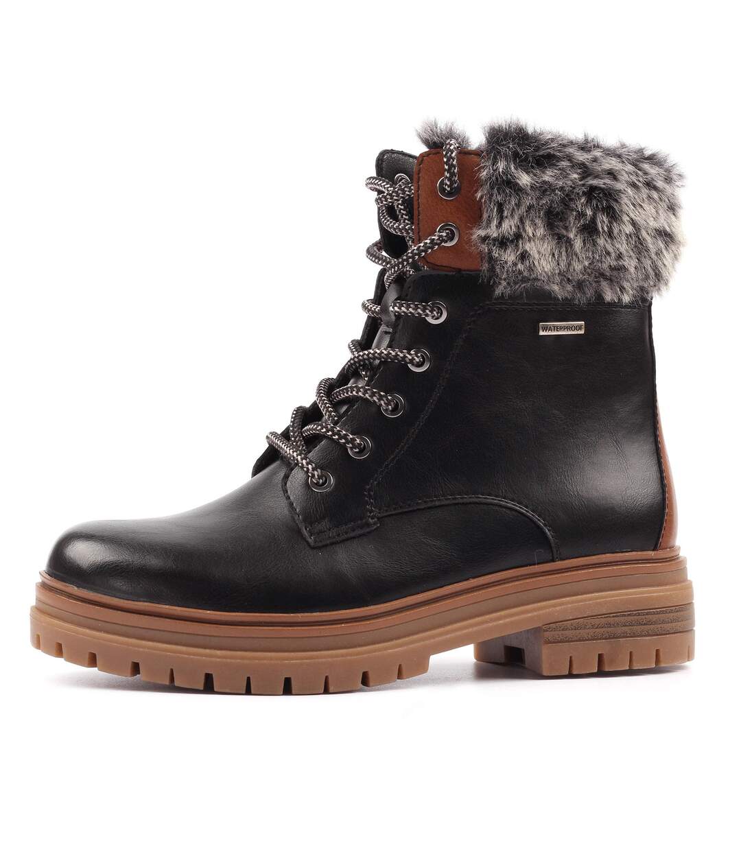 Bottes Bernice Femme Noir Lunar-3