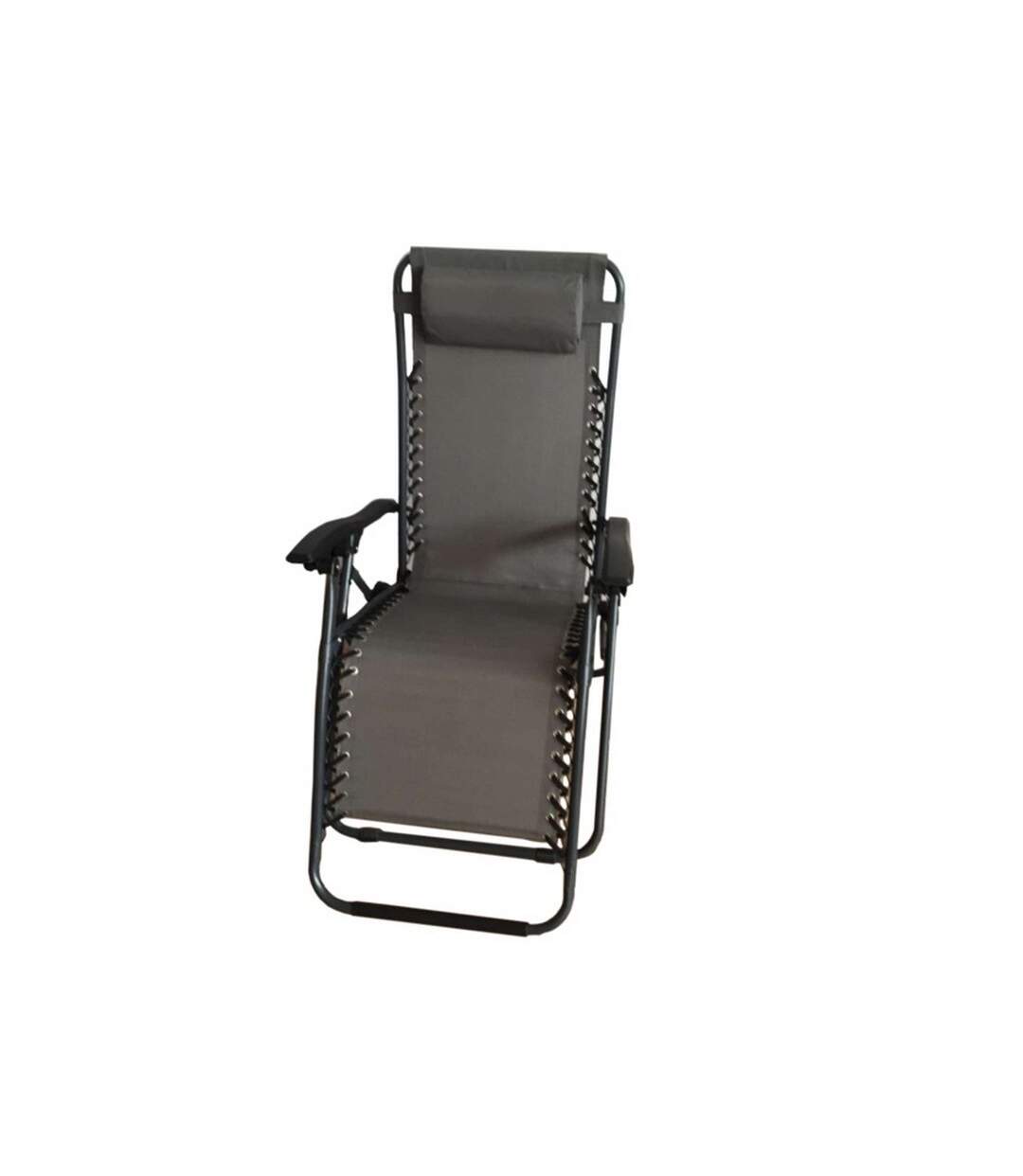 Zero gravity folding garden chair one size grey SupaGarden