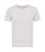 Womens/ladies yala recycled cotton lightweight t-shirt light heather grey Iqoniq-1