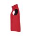 Womens/ladies Classic Softshell Body Warmer Red Clique-4