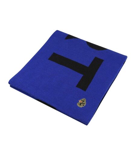 Écharpe Motif/style Lettrage Taille Unique Cobalt Foncé Luke
