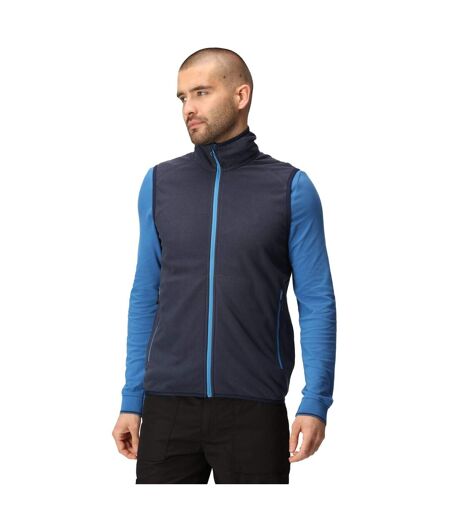Mens fleece gilet navy/french blue Regatta Professional