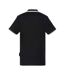 Polo noir/blanc homme schott pswill2-2