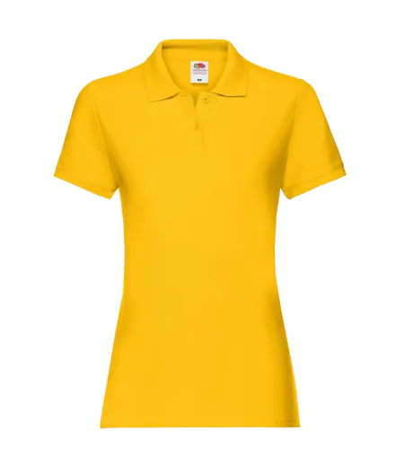 Polo Premium Femme Tournesol Fruit Of The Loom