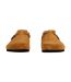 Mules Plate Cuir Natural World-5