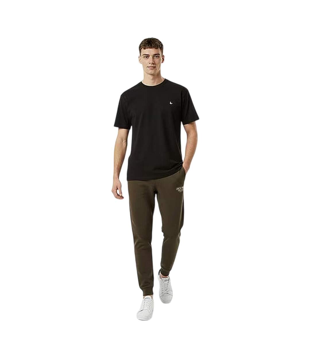 Mens Haydor Cotton Logo Joggers Leaf Jack Wills-4