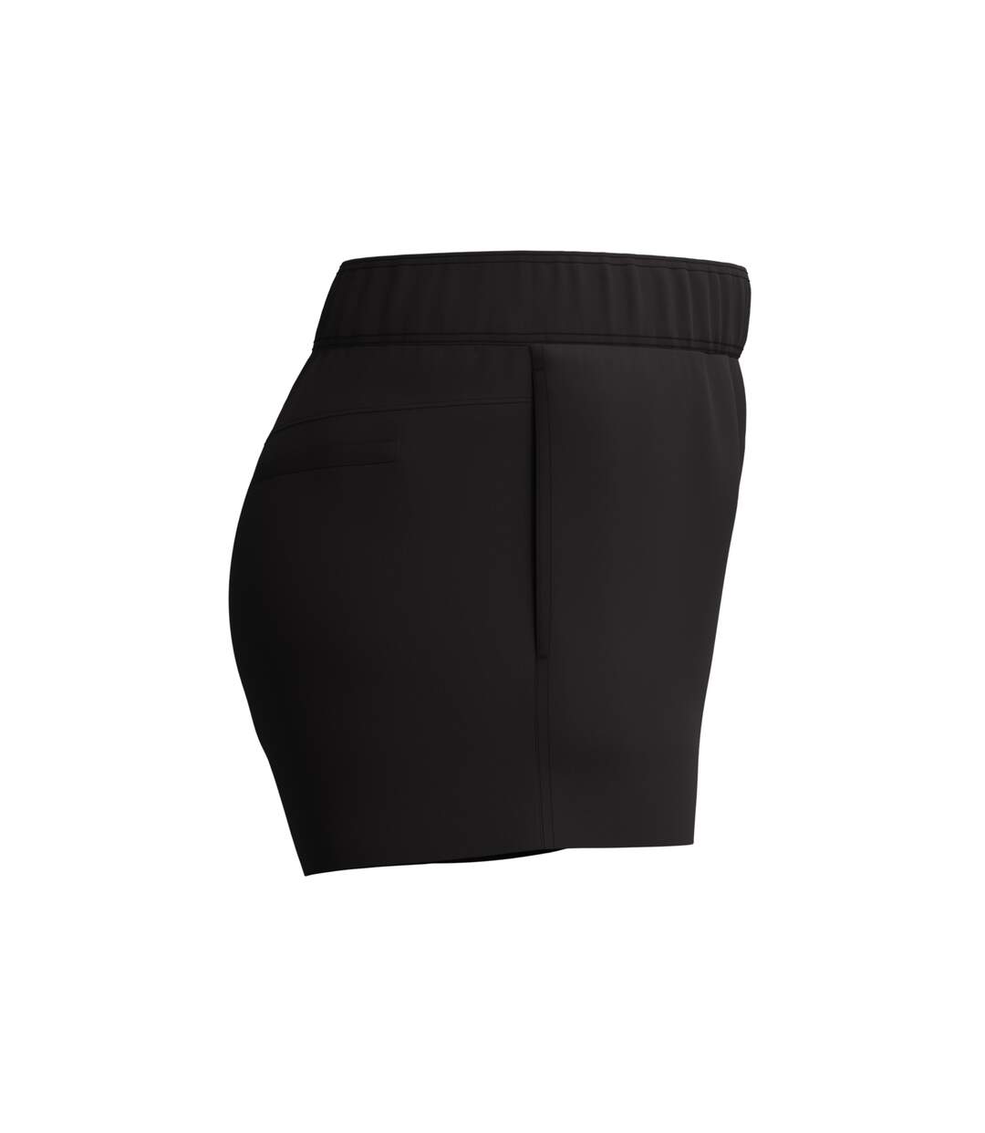 Womens/ladies Essential Swim Shorts Black Speedo-3