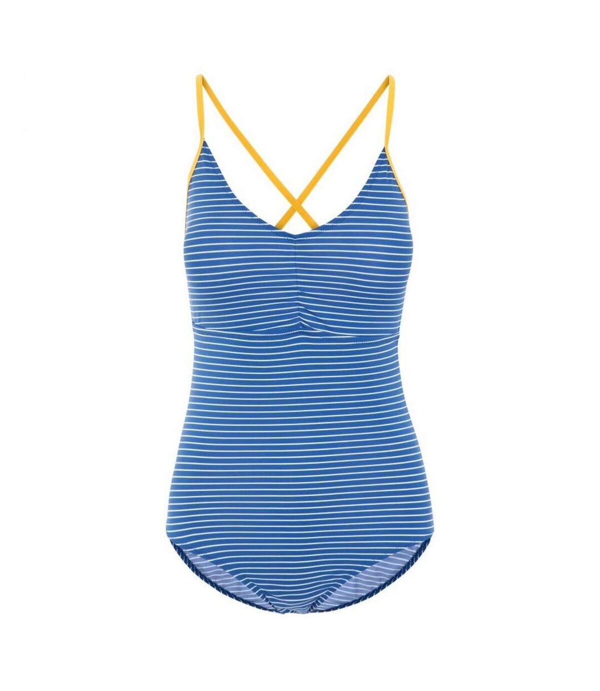 Trespass Womens/Ladies Sophia One Piece Swimsuit (Blue Stripe)