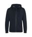 Sweat À Capuche Just Hoods Graduate Adulte Nouveau Bleu Marine Awdis-1