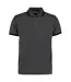Polo À Manches Courtes  Pour Homme Charbon Noir Kustom Kit-1