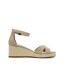 Sandales beige femme tommy hilfiger flag criss-cros-2
