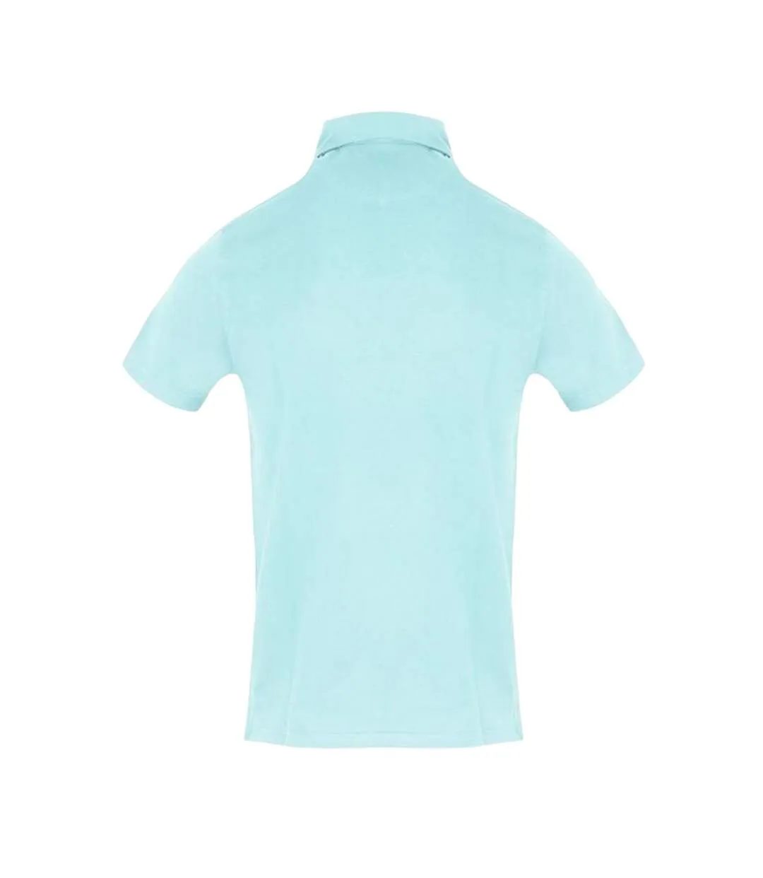Polo Motif/style Logo Brodé Homme Bleu Ciel Aquascutum-2