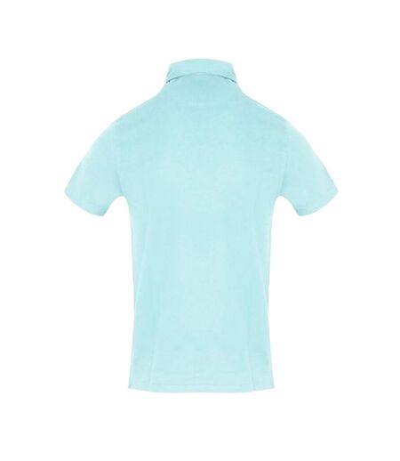 Polo Motif/style Logo Brodé Homme Bleu Ciel Aquascutum