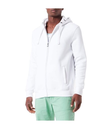 Veste À Capuche Premium Homme Blanc HRM