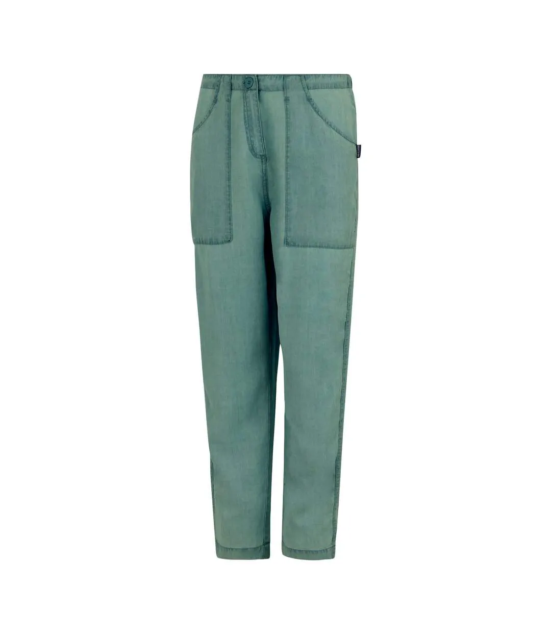 Womens/ladies Shorebella Capri Trousers Ivy Moss Regatta-4