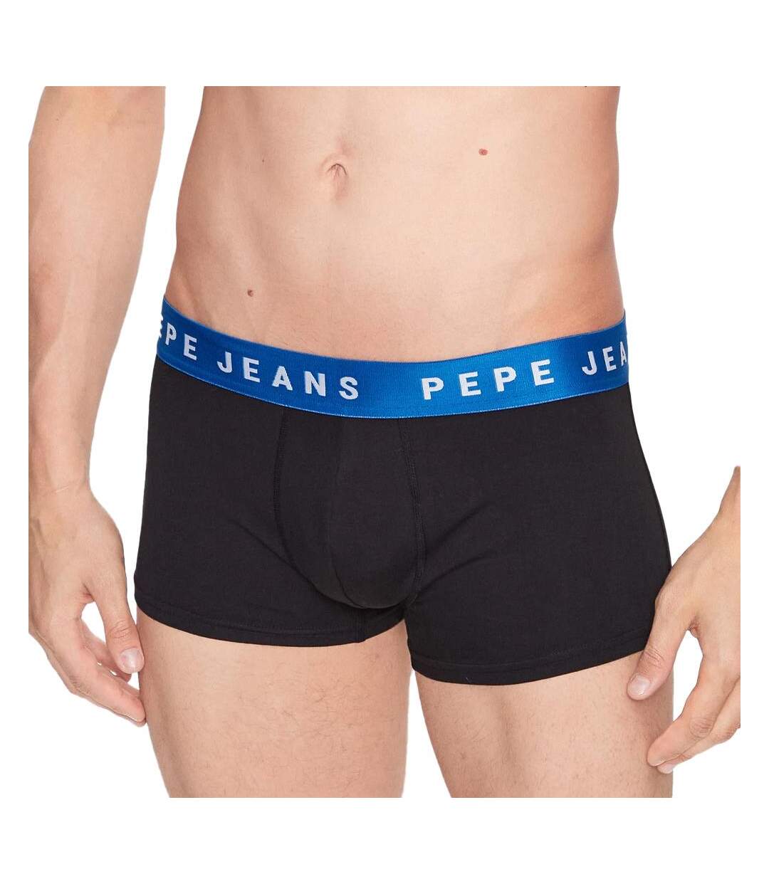 2x Boxers Noir/Blanc Homme Pepe Jeans PMU - L-2