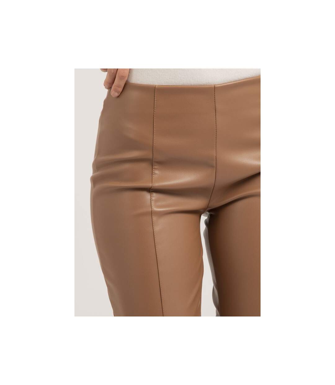 Pantalon legging simili cuir ELENA - Dona X Lisa-3