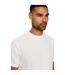 Mens ribbed crew neck t-shirt off white Burton