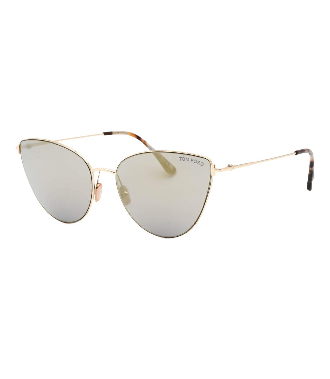Lunettes De Soleil Motif Brillant Anais Femme Taille Unique Rose Doré Tom Ford-2