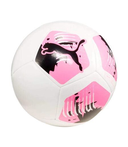 Ballon De Foot Big Cat Taille 5 Blanc Rose Noir Puma