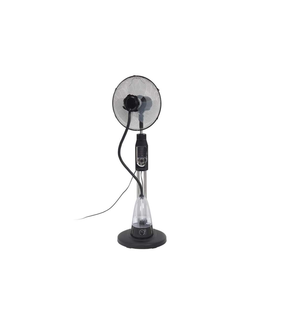 Ventilateur Brumisateur Télécommande 130cm Noir-2