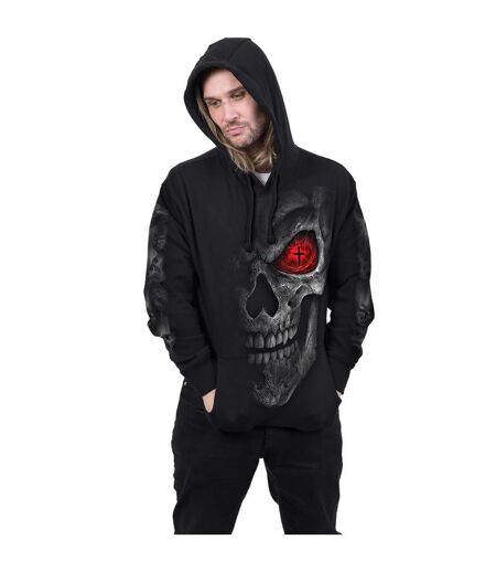 Sweat à capuche death stare adulte noir Spiral Direct