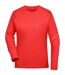 Maillot running en polyester recyclé - Femme - JN521 - rouge