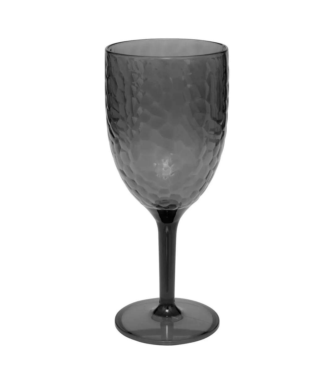 Lot de 6 Verres à Pied Réutilisables Estiva 35cl Gris Charbon-2