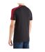Mens Terrace T-shirt Black Tibetan Red Umbro-3