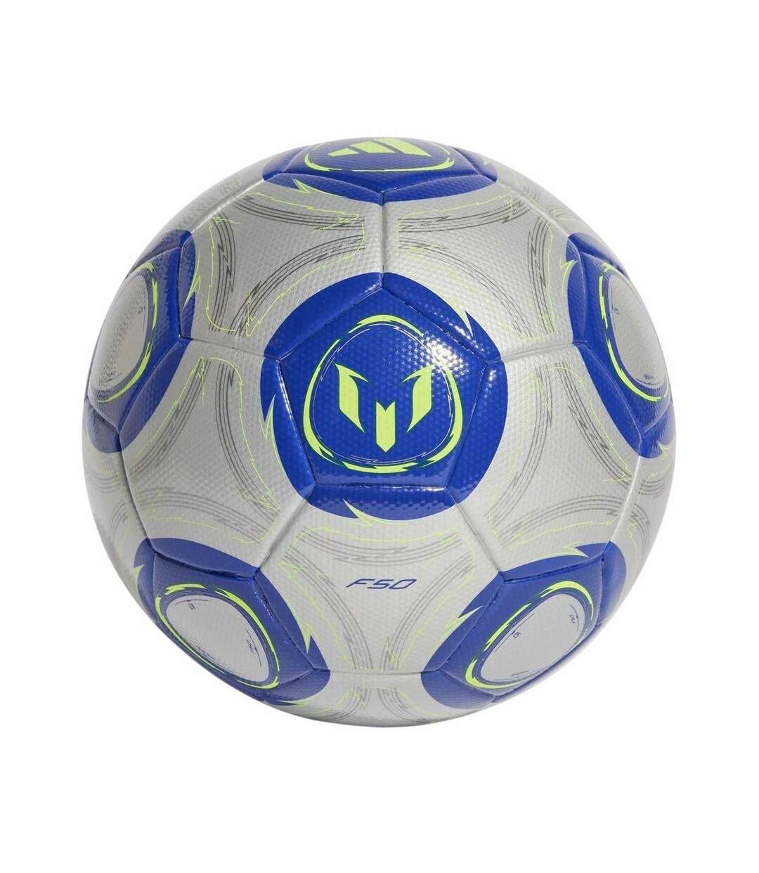 Unisex Adult Messi F50 Football 5 Silver Blue Adidas-2