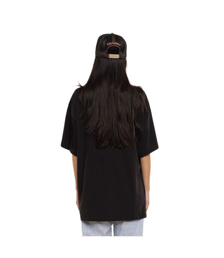 T-shirt femme relax fit col rond print devant Wolf Vondutch