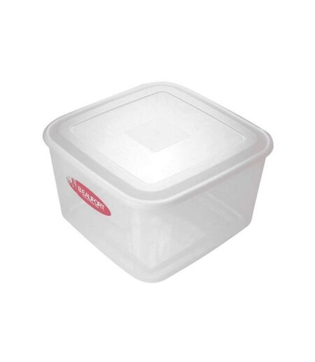 Beaufort Square Food Container (Transparent) (12.2 x 7.5 x 12.2in) - UTST1751