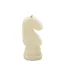 Lot de 8 Pièces d'Échec Quarzy 16cm Blanc-4