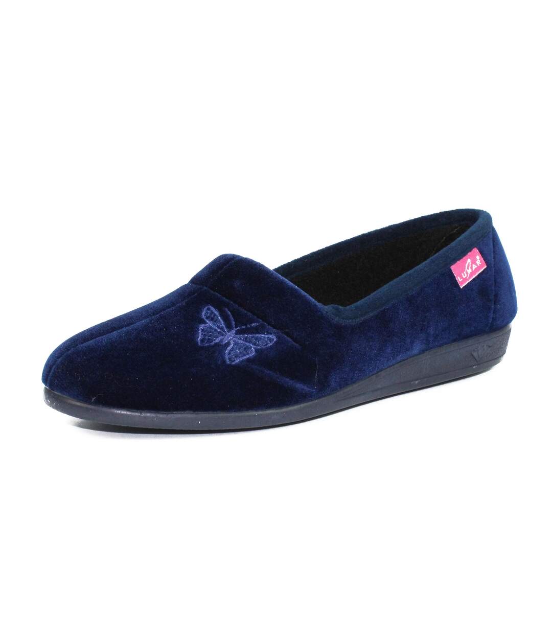 Chaussons femme bleu marine Lunar