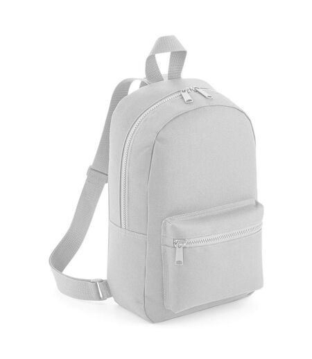 Bagbase Mini Essential Backpack/Rucksack Bag (Pack of 2) (Light Grey) (One Size)