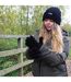 Ladies Outdoor Chenille 3M Fleece Lined Thinsulate Winter Gloves-4
