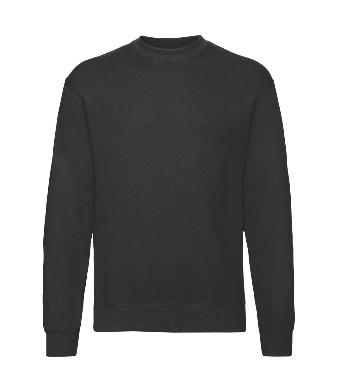 Sweat homme noir Fruit of the Loom-1